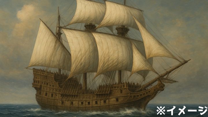 500年前に爆沈した王国旗艦の武装が判明！