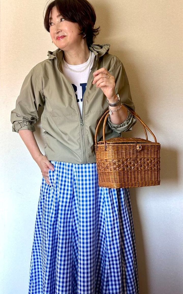 YUMIKOsann25.9月ブログ＿アウター：無印良品