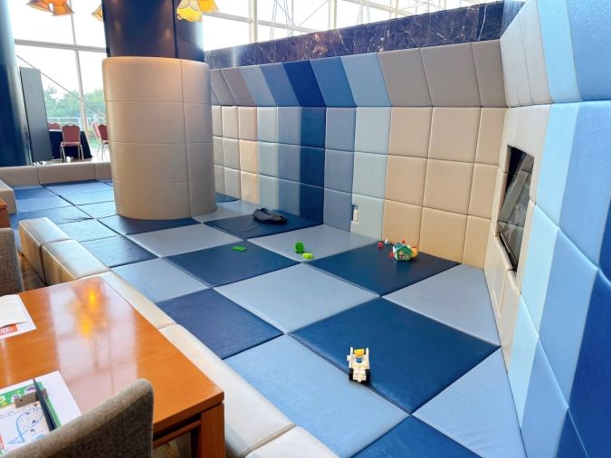 Family Fun Night with HAWKS キッズスペース