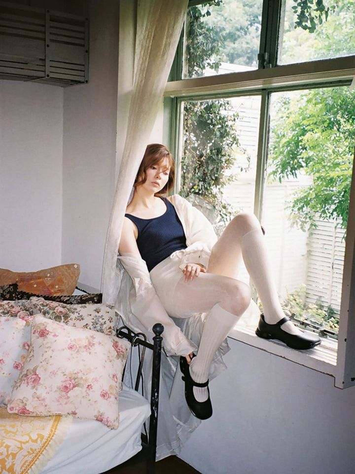 八木アリサ 秋映えおしゃれ