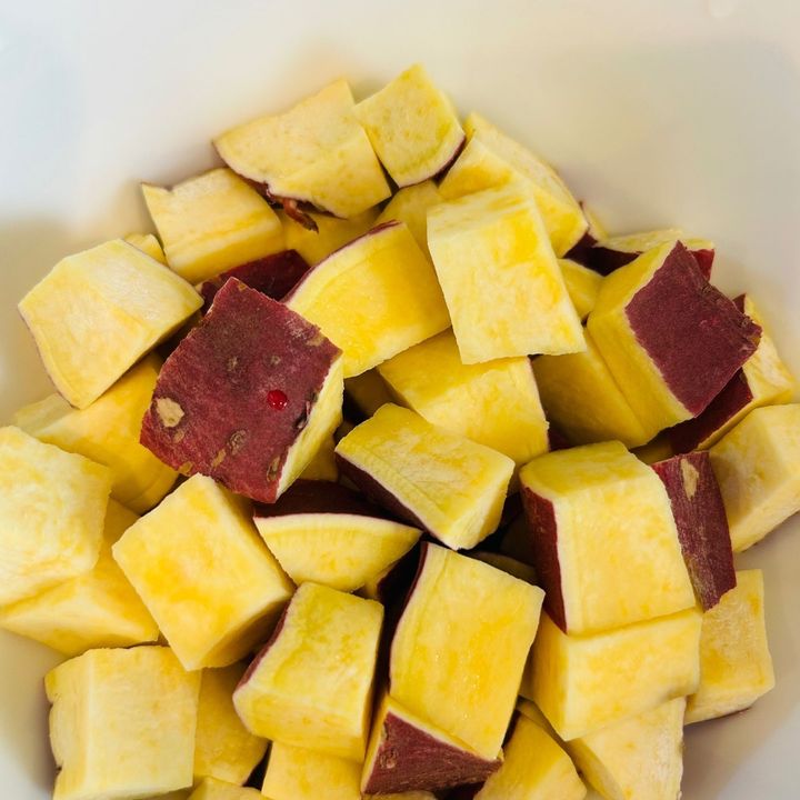 2.電子レンジで加熱します