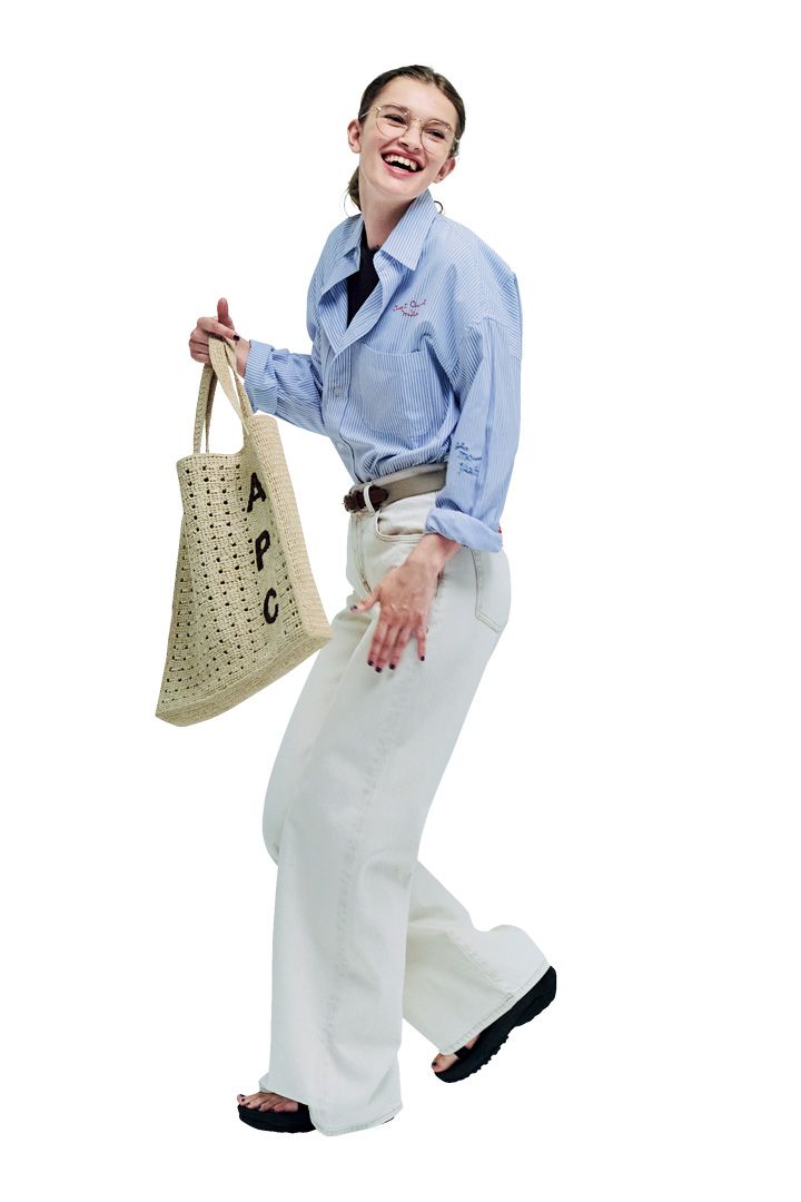 絶妙な色合いが最高！ 秋にぴったりなカラーデニムのコーデ【本日のFUDGE GIRL-9月24日】