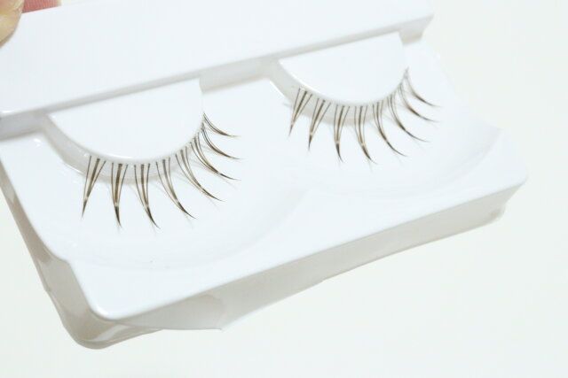 セリア LJ つけまつげ 03 ヨジャドル ブラウン デザイン