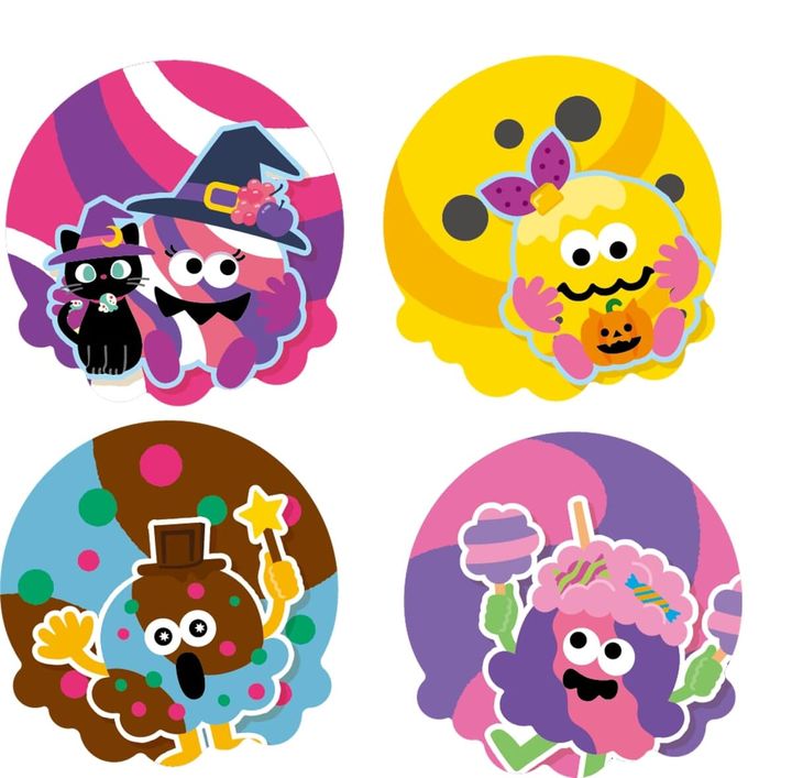 ハロウィン ポイントシール