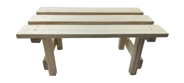 フラワースタンド（ベンチ、ナチュラル） 110円（税込）