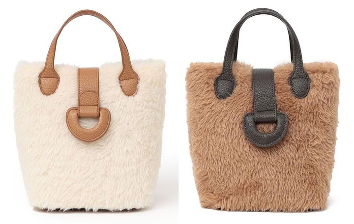 画像: 「ボア キューブ トート」各￥12,650 出典：シップス