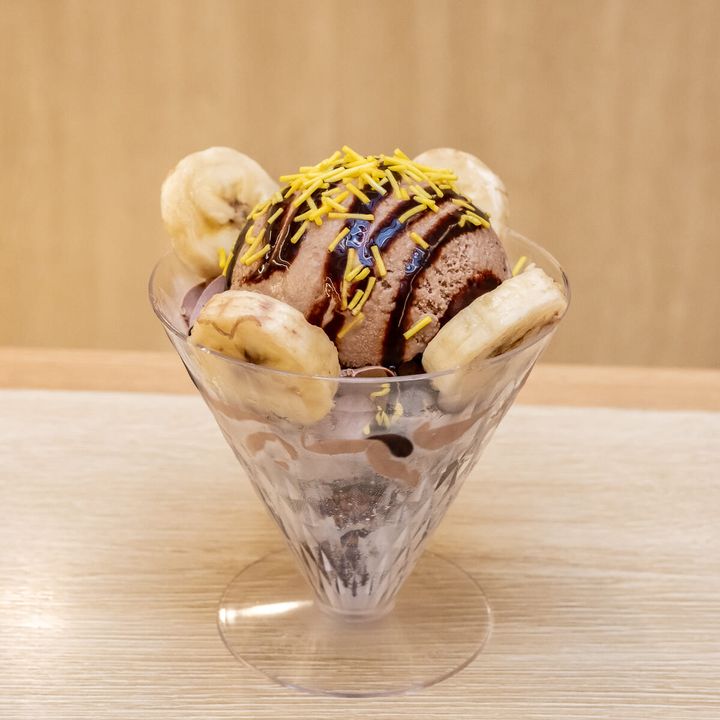 CHIMMYとSHOOKYのチョコバナナパフェ2