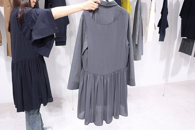 GUの2ピースシャツミニワンピースセット by rokh2