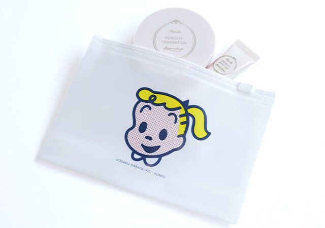 リンネルオサムグッズジップ袋