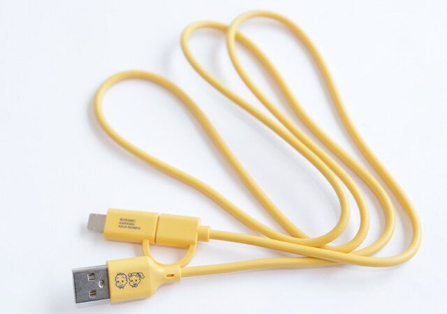 リンネルオサムグッズUSBケーブル