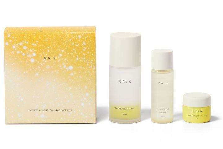 Wトリートメント スペシャル スキンケアキット I ￥6,050（10月3日より限定発売） ※セット内容／Wトリートメントオイル 50ml、Wトリートメント ローション 30ml、Wトリートメント オイルインクリーム 8g