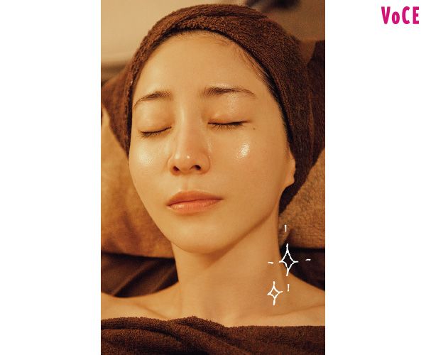 日々のお手入れでつるんとなめらかな肌が、施術後は神々しく光を放つように