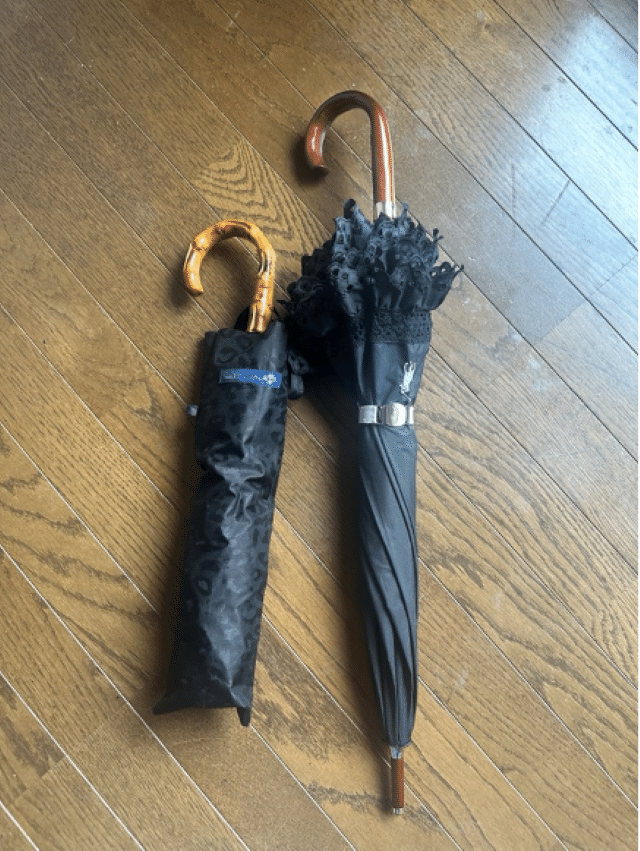 UVカット率の高い日傘を年間通して使用