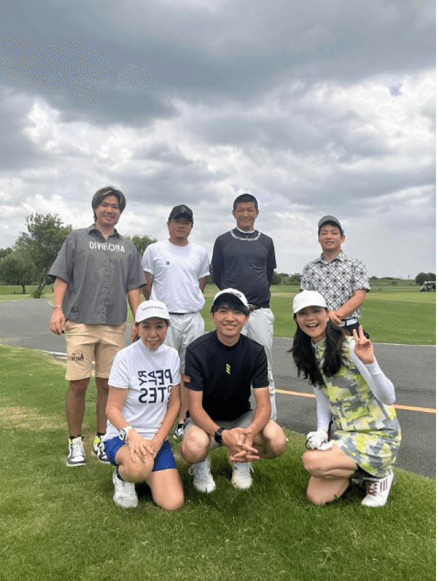 プロゴルファーの先生によるレッスン会に参加