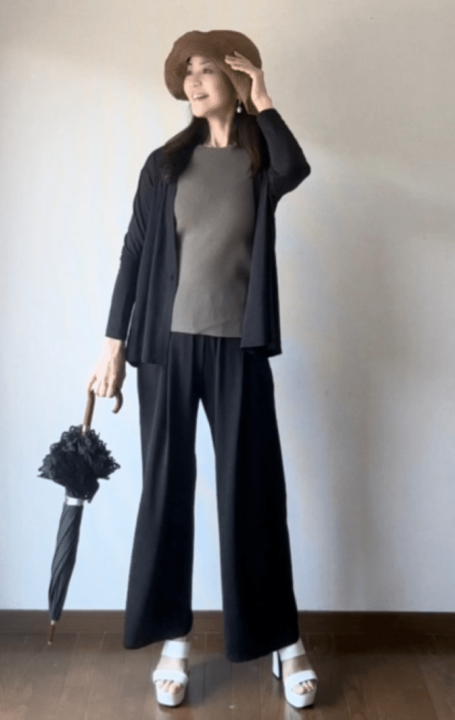 UVカット率の高い日傘を年間通して使用