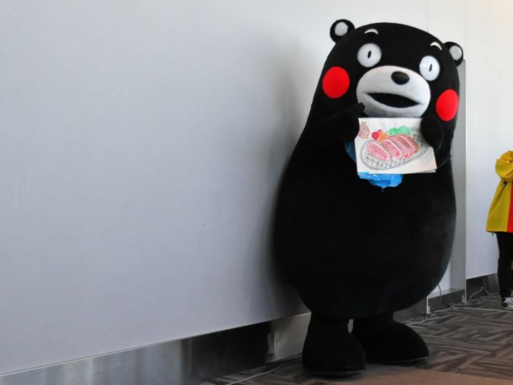 描きながらよだれが……＝8月2日・3日、東京都大田区