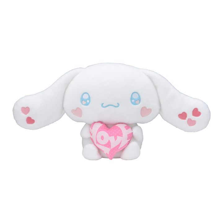 ロゴ入りハートを抱きしめる姿！セガプライズ サンリオ