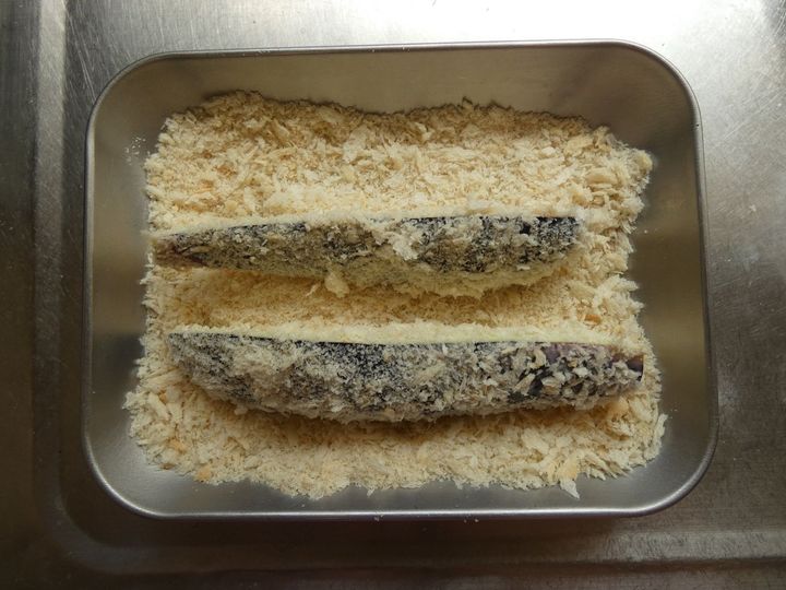 サックサクで大満足！「ナスのフライ」