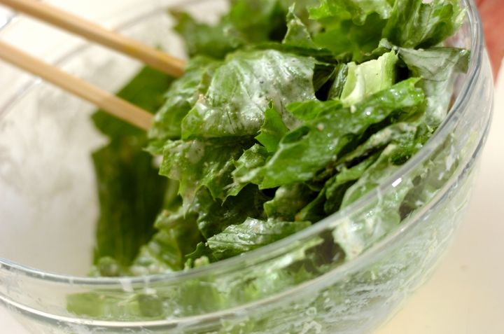 シーザーサラダの作り方1