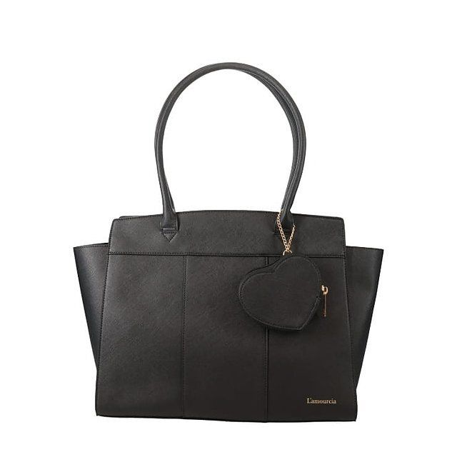 しまむらL'amourciaコラボのビジネストートバッグ