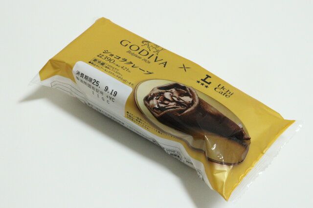 ローソンのおすすめUchi Café×GODIVA ショコラクレープ
