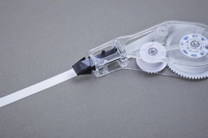 修正テープを上手に使うには？