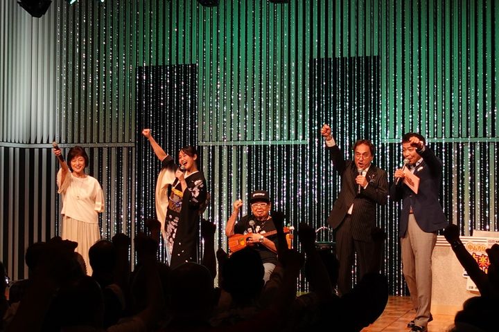 石川みゆき、美里里美、高木ブー、千田裕之、中山秀征