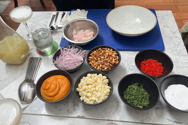 セビーチェの材料