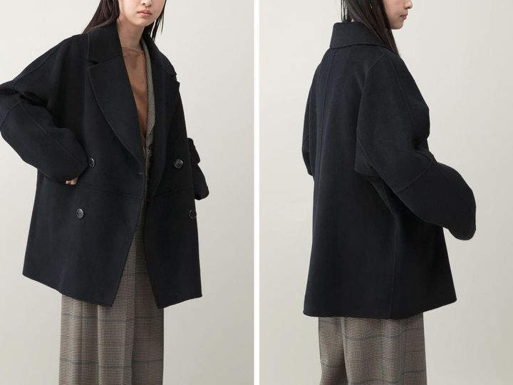 画像: 「DOUBLE FACE PEA COAT」￥55,000【イエン✕アーバンリサーチ ロッソ】 出典：アーバンリサーチ ロッソ