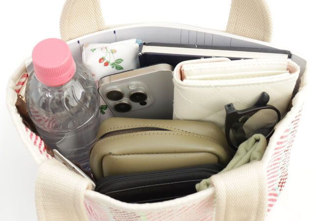 宝島社ロペピクニックトートバッグ500mlペットボトル入る