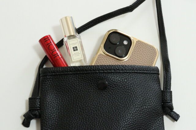 ダイソーのTGCコラボのショルダーバッグはスマホショルダーにおすすめ
