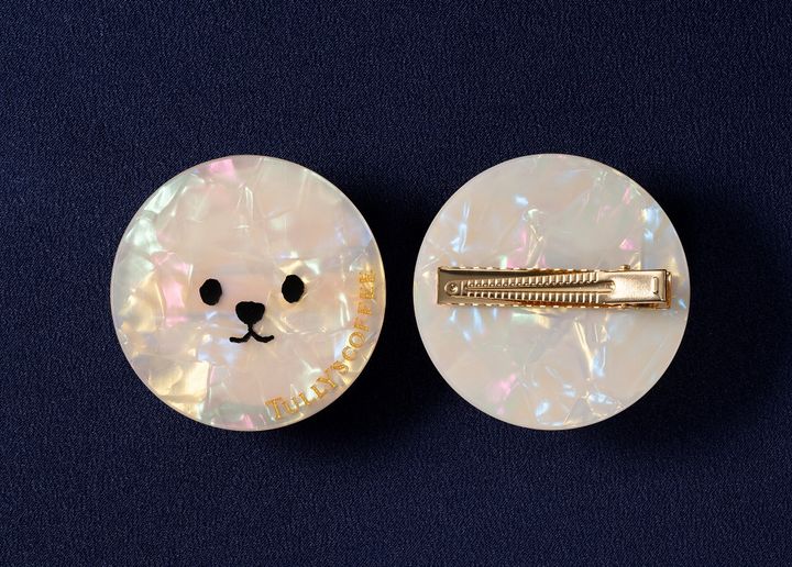 お月見ベアフルクリップ