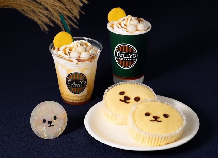 タリーズコーヒー「もちもちみたらし団子ラテ／もちもちみたらし団子シェイク」ラインナップ