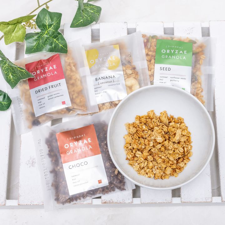 フードコスメORYZAE『米麹グラノーラミニ3種セット』