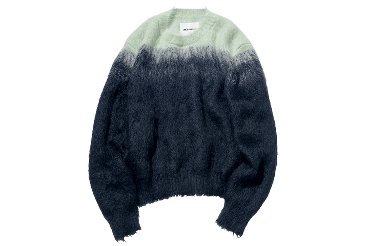 jil sander モヘアシルクニット バックプリントインナー付き JIL SANDER ジルサンダー KNIT SHOPING TOTE BAG トートバッグ