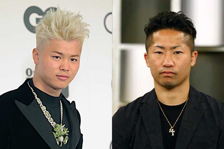 那須川天心、井上拓真（撮影：SPREAD編集部）