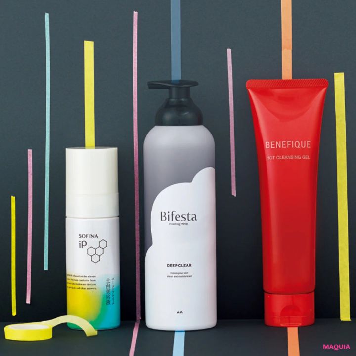 スキンケア おすすめ くすみ 血行不良 大野真理子 ベネフィーク ホットクレンジングジェル ビフェスタ 泡洗顔 ディープクリア ソフィーナ iP ベースケア セラム〈土台美容液〉