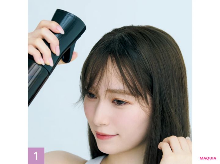 櫻坂46 守屋麗奈 ヘアセット スプレー