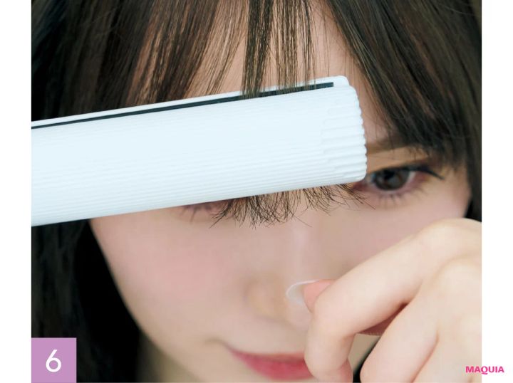 櫻坂46 守屋麗奈 ヘアセット コテ 前髪