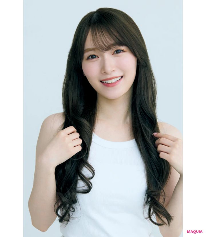 櫻坂46 守屋麗奈 ヘアスタイリング 巻き髪