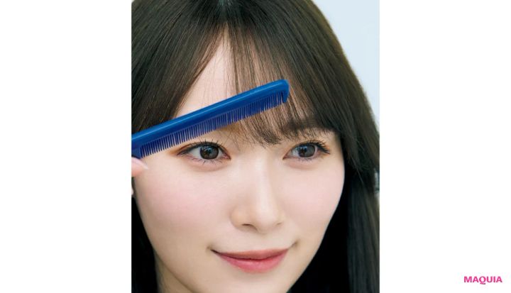 櫻坂46 守屋麗奈 前髪 セット コーム