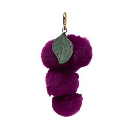 COTANTINのファーバッグチャームに、新作グリーンアップル・みかん・ぶどう登場！