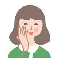 吹き出しの人物イメージ