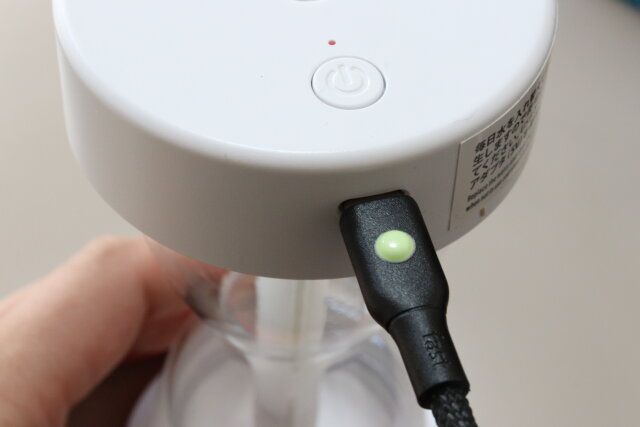 USB式加湿器（砂時計型） USBケーブル