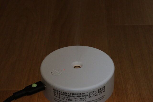 USB式加湿器（砂時計型） 噴霧