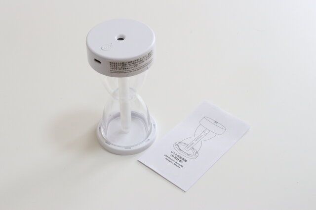 USB式加湿器（砂時計型）