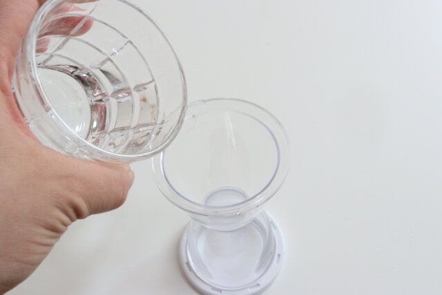 USB式加湿器（砂時計型） 注水