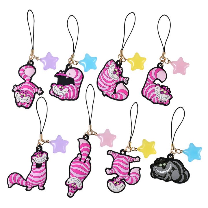 チェシャ猫 シークレットストラップ 蓄光 ラバー CHESHIRE CAT