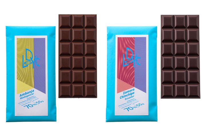 LODYC CHOCOLATE ビーン・トゥ・バー タブレット「エクアドル・サモラ・チンチぺ」、「マダガスカル・アンバンジャ」