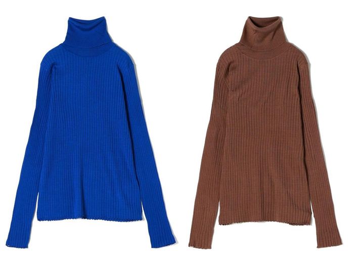 画像: 「ウォッシャブルシルクタートル」各￥26,400【パリゴ プレステージ】 出典：パリゴ